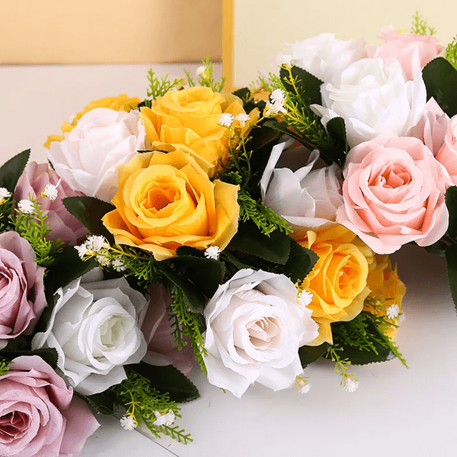 Artificial Flower Ball Centerpiece for Wedding and Party Decor
