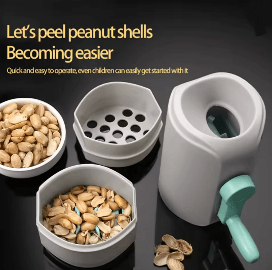 Automatic Peanut Sheller Food Grade Peanut Peeler Efficient De Shelling Tool