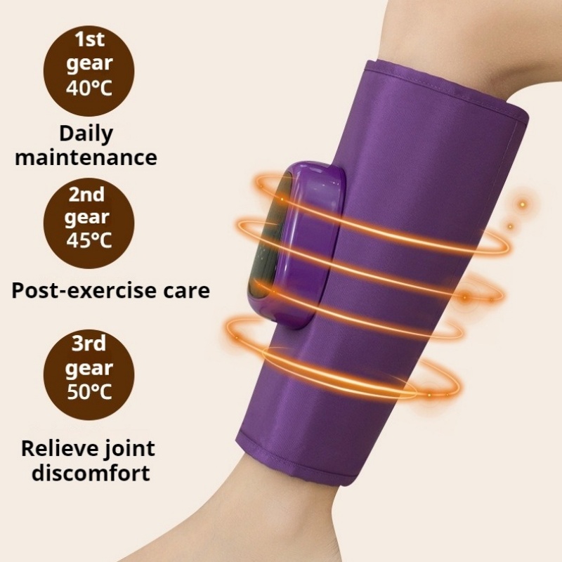 Hot Compress Calf Massager, Home Air Wave Full Leg Massager, Leg Massager Fully Automatic