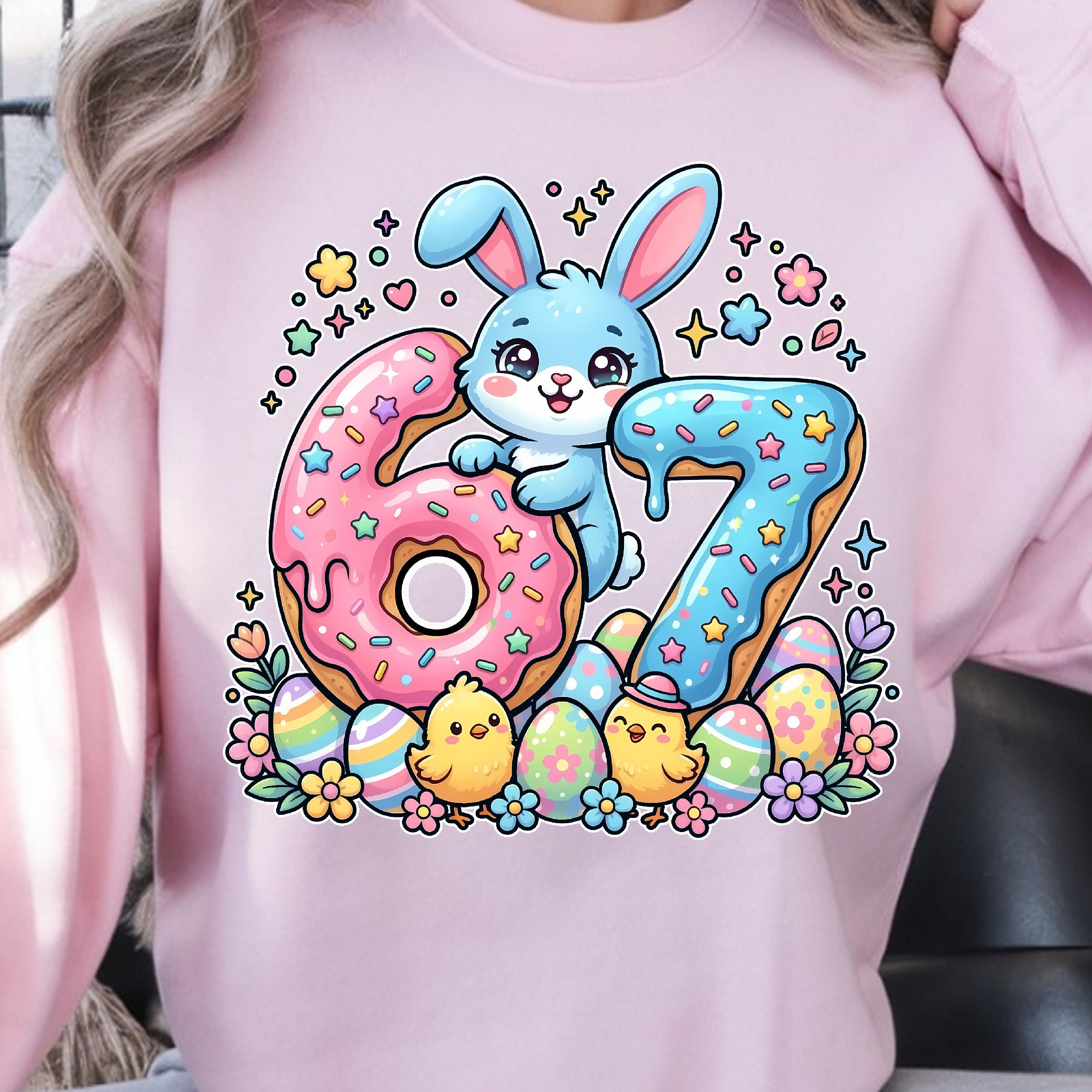 67 Donut T-Shirt, Funny Donut Lover Shirt, Sweet Treat Tee