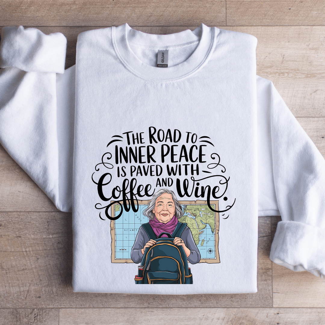 The Road To Inner Peace Is Paved Sweatshirt