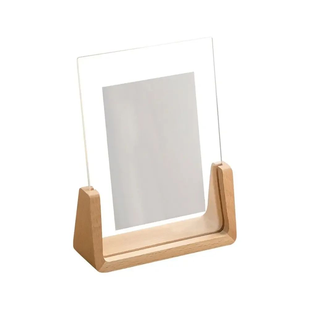 Walnut and Beech Acrylic U-Shape Photo Frame