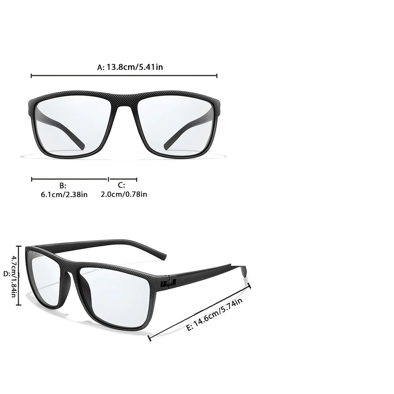 Photochromic Square Driving Sunglasses
