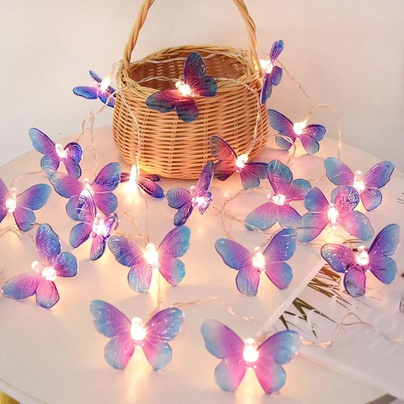 Whimsical Winged Butterfly Fairy Strings