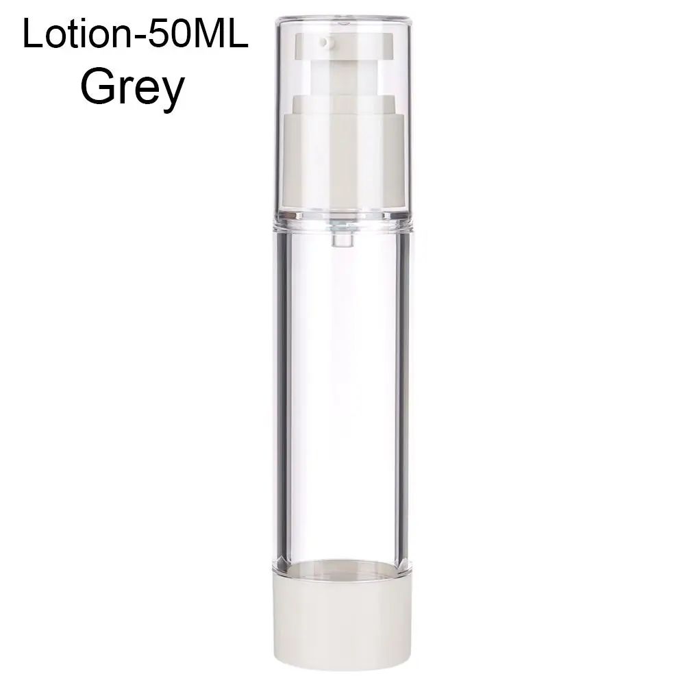 AirLock Travel Refillable Pump Bottle Set – Leakproof travel lotion bottles & vacuum cosmetic containers (15/30/50ml)