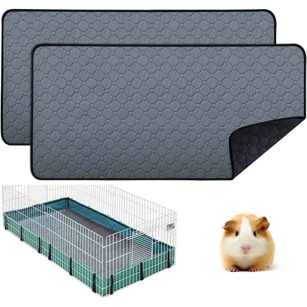 Washable Non Slip Small Animal Cage Liner Pad