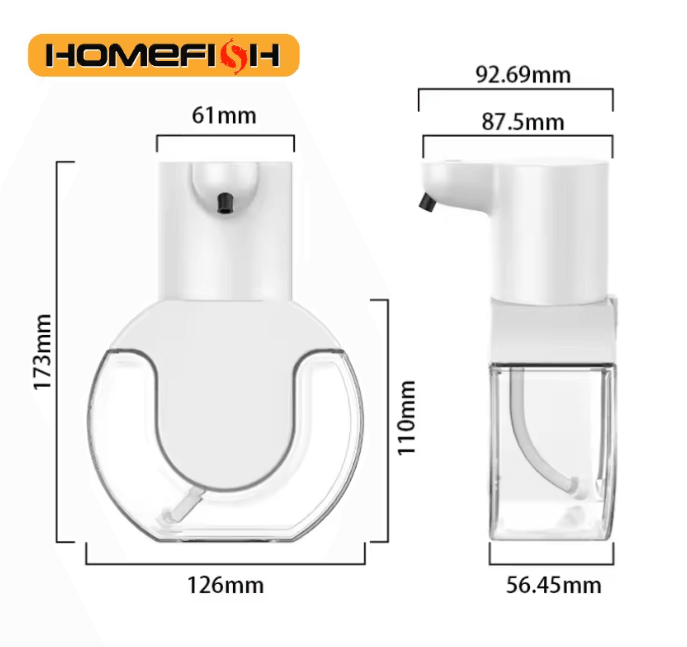 CleanSense Smart Touchless Soap Dispenser Wall Mounted