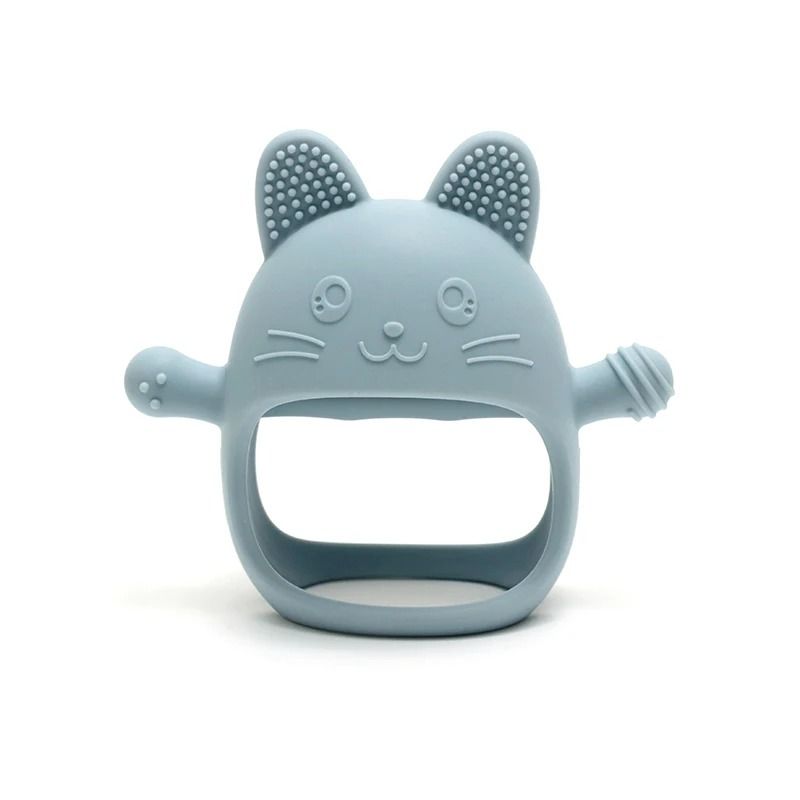 Cottontail Comfort Silicone Teething Mitten