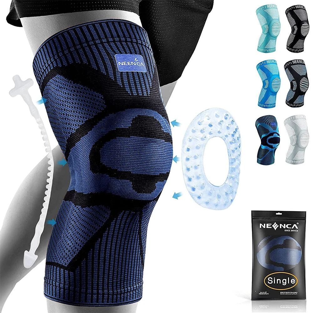 NEENCA Knee Brace Support with Side Stabilizers and Patella Gel Pad