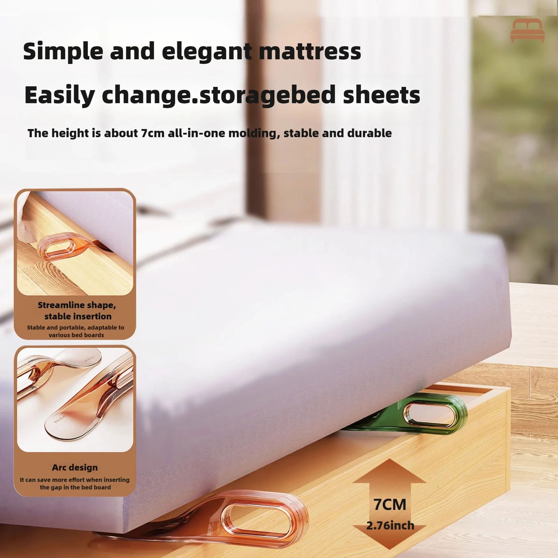 Ergonomic Mattress Lifter Tool for Easy Sheet Changing