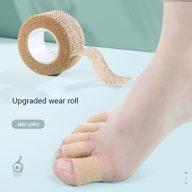 Heel Protection Roll for High Heels, Toe and Finger Cushion, Anti-Wear Shoe Sticker for Pain Relief