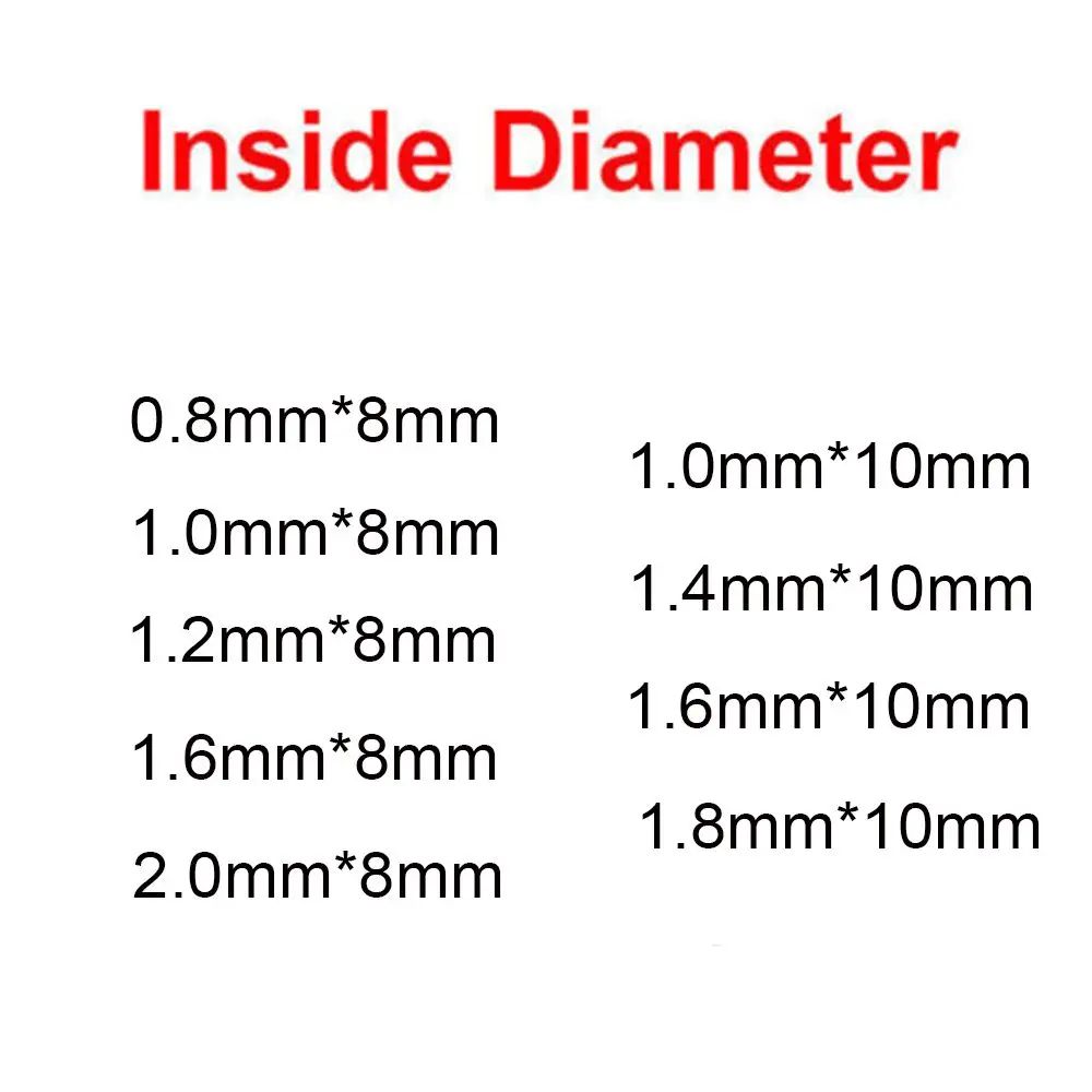 100PCS Fishing Double Barrel Crimp Sleeves Kit