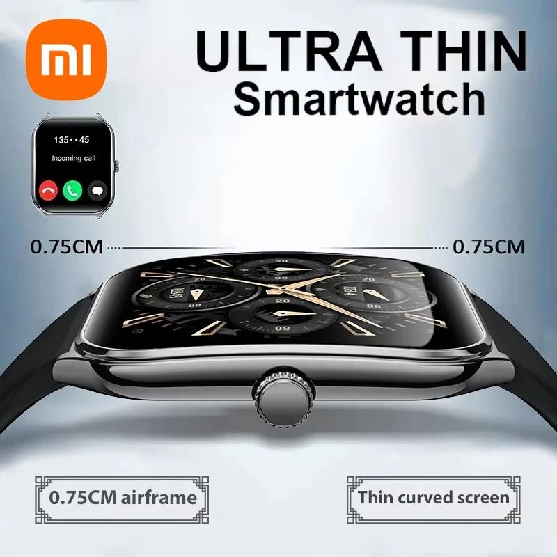 Ultra-Thin Smart Watch with 1.96