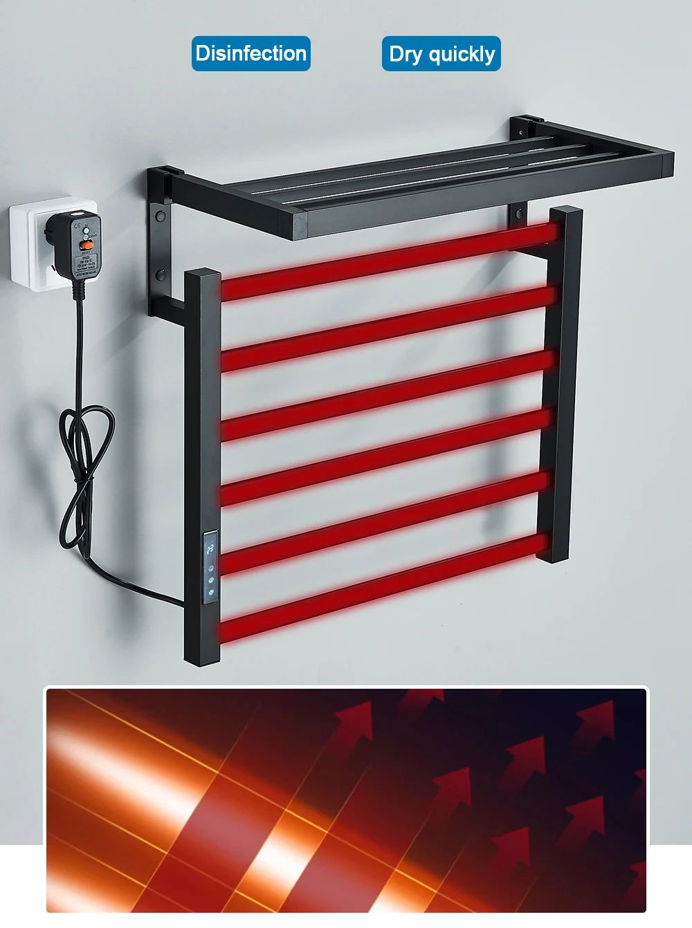 Smart Digital Electric Towel Warmer