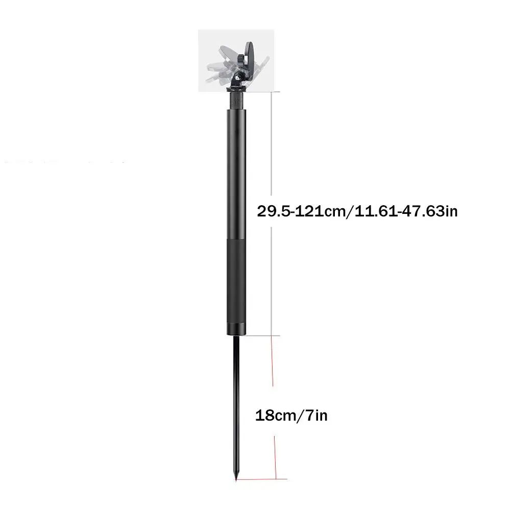 Golf Swing Phone Stand with Spike