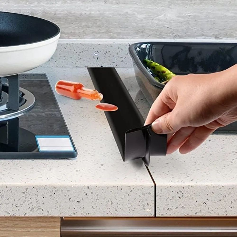 2-Pack Silicone Stovetop Gap Covers – Heat-Resistant Stove Gap Protectors for Cleaner Kitchens