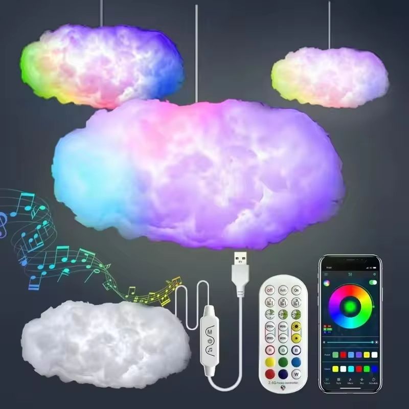 DreamCloud Pro DIY RGBIC LED Cloud Ceiling Light Strip
