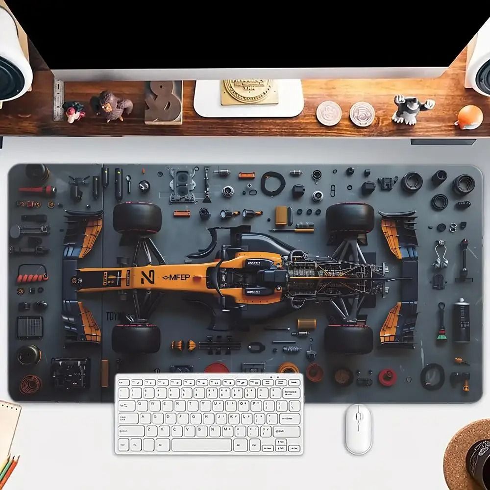 XXL Racing Car Gaming Mouse Pad Extended Desk Mat