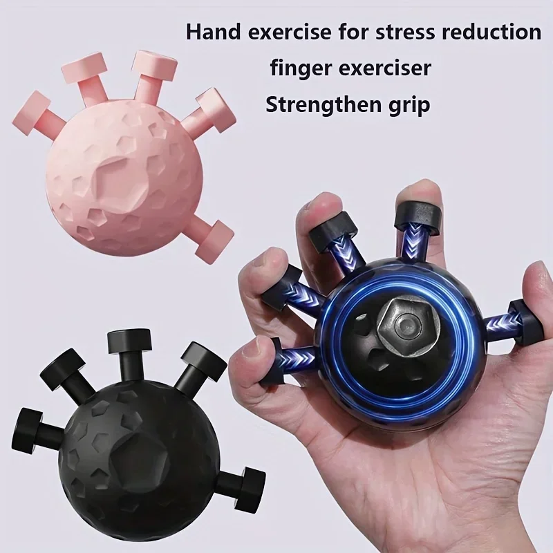 Finger Exerciser Trainer, Hand Grip Strengthener for Rock Climbing, Finger Exerciser Trainers, Gripper Exerciser Hand
