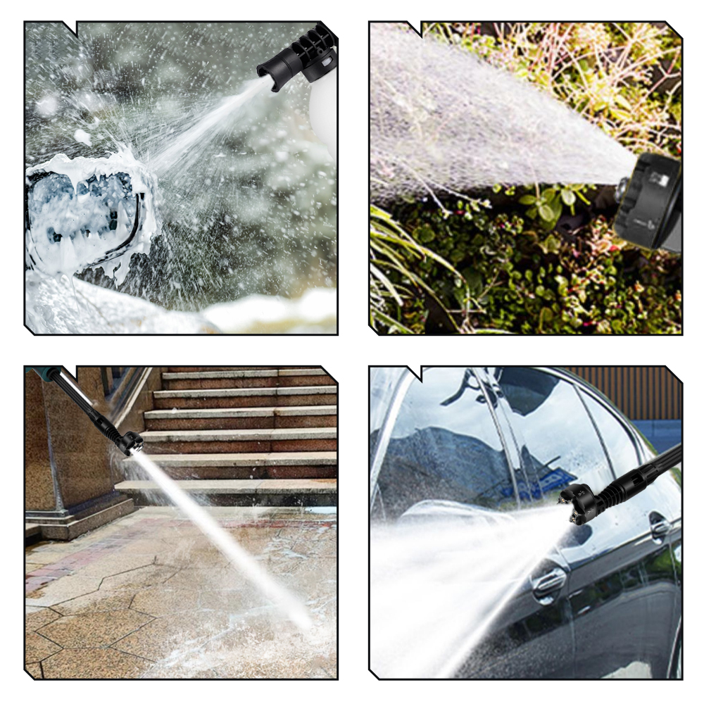 Garden Washing Water Spray Gun, High Pressure Car Washer Gun Electric, Compatible With Makita Battery