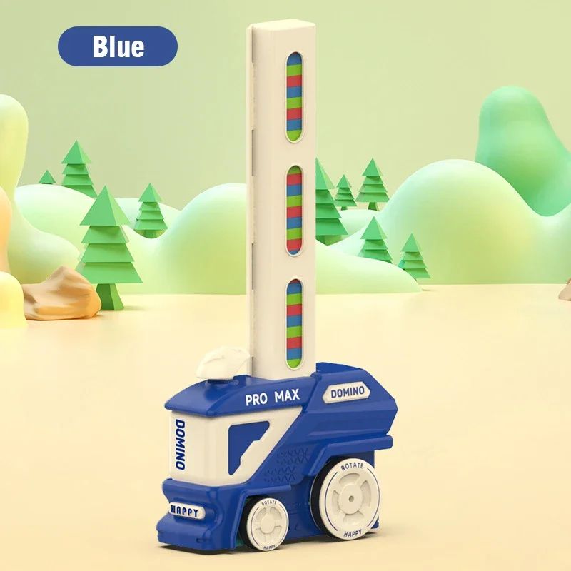 Automatic Domino Train Building Toy