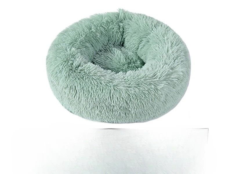 Plush Pet Nest Round Cat Dog Bed