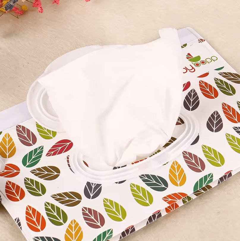 2-Pack Portable Wet Wipes Dispenser Bags for Easy & Hygienic Travel