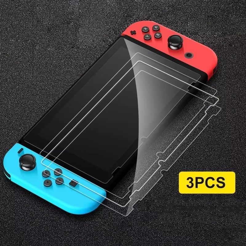 Tempered Glass Screen Protector for Nintendo Switch, Switch Lite, and Switch OLED Consoles