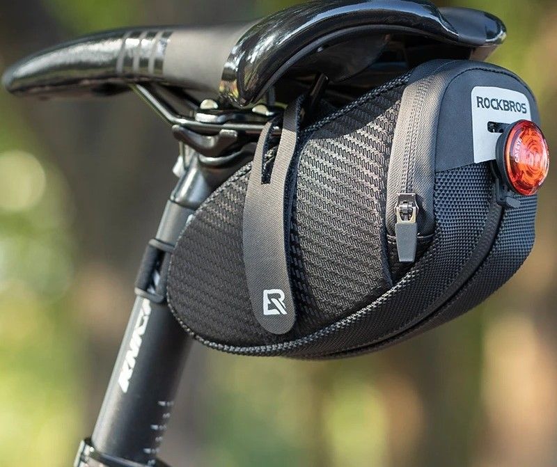Aerodynamic 3D Shell Reinforced Saddle Bag
