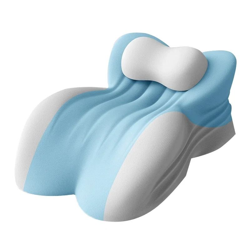 Multi-Functional Headboard & Face-Down Massage Reading Pillow