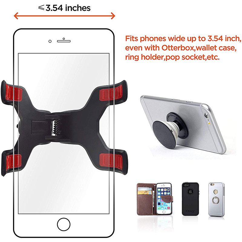 Universal CD Phone Holder, CD Slot Car Phone Holder, Rotation Adjustable Phone Holder for Samsung Huawei iPhone