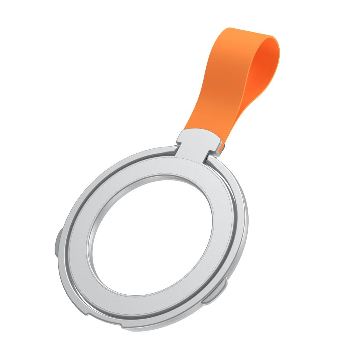 Magnetic Phone Ring Stand Holder with Strap for MagSafe iPhone