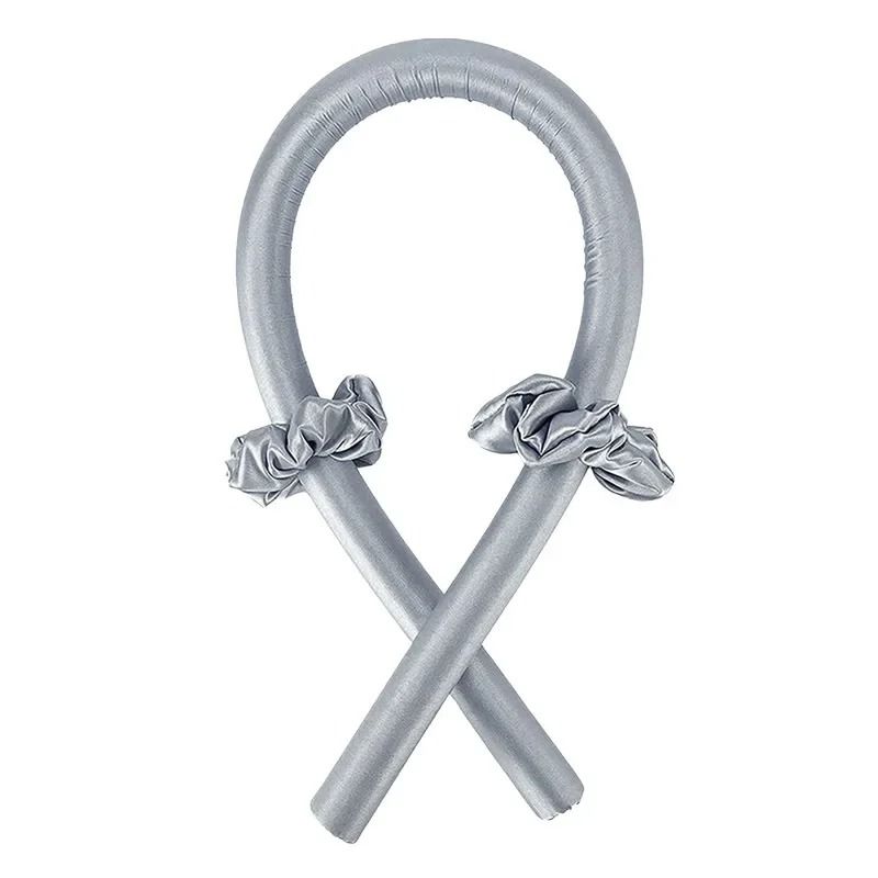 Heatless Curling Rod Headband No Heat Hair Curlers Silk Ribbon Overnight Curlers