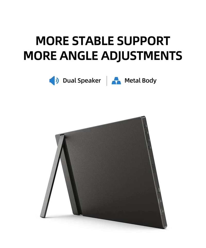 ARZOPA 16 Inch 2K Portable Monitor with USB C and HDMI Ultra Slim Second Display for Laptop Mac PS5 and Switch