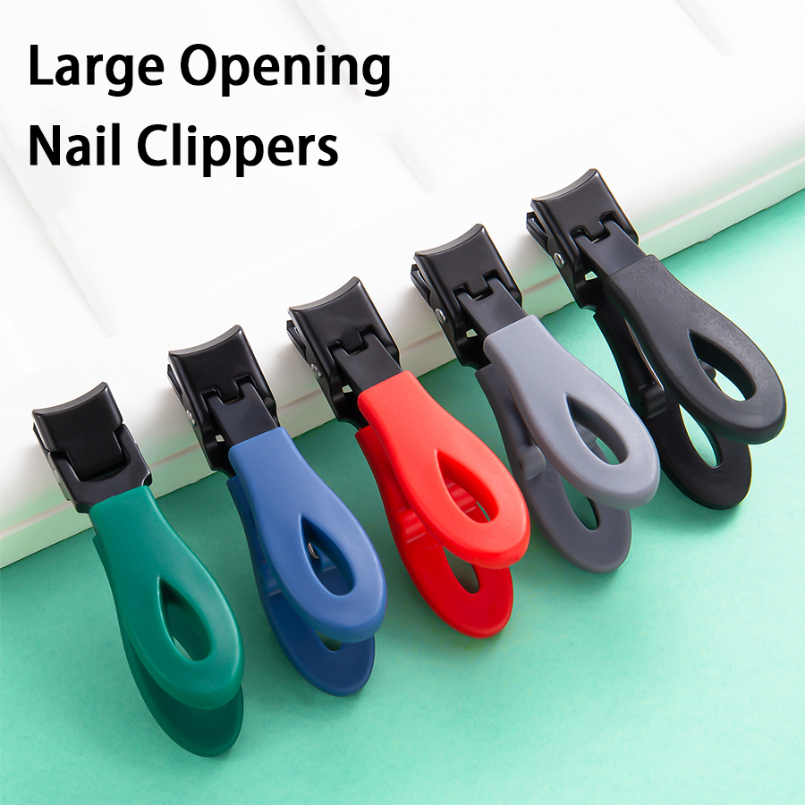 Portable Ultra-Sharp Stainless Steel Nail Clippers for Thick Nails