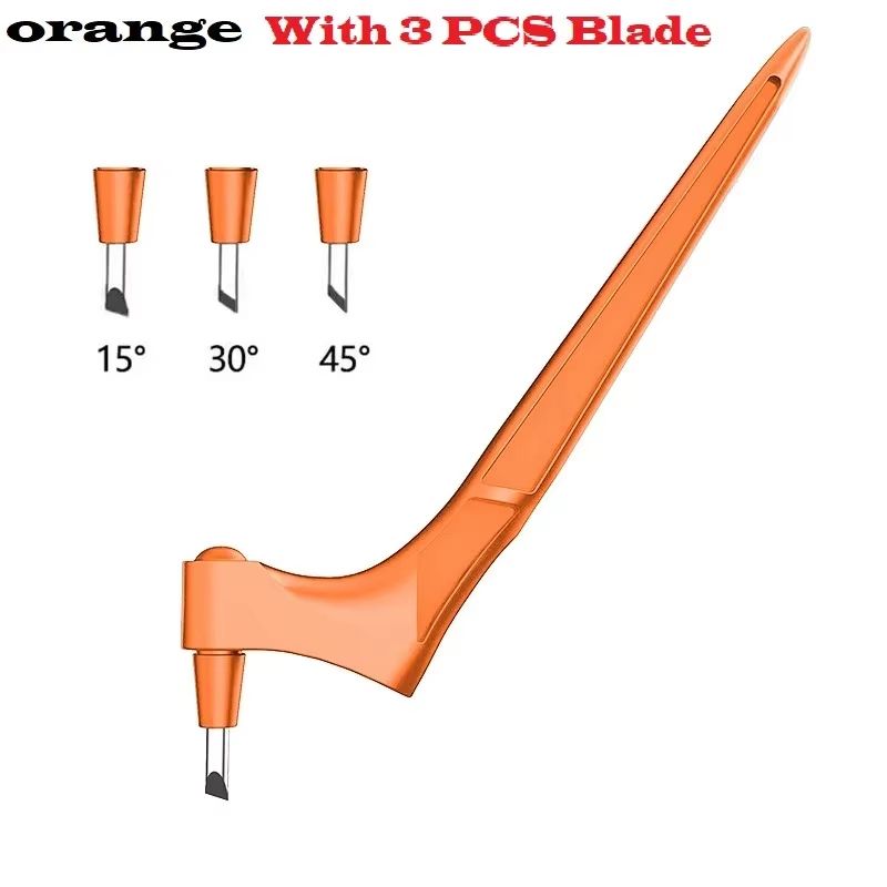 360 Degree Rotating Gyroscope Cutting Tool Set with Carbon Steel Blades and Cutting Pen