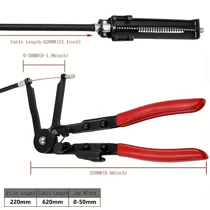 Flexible Cable Hose Clamp Pliers