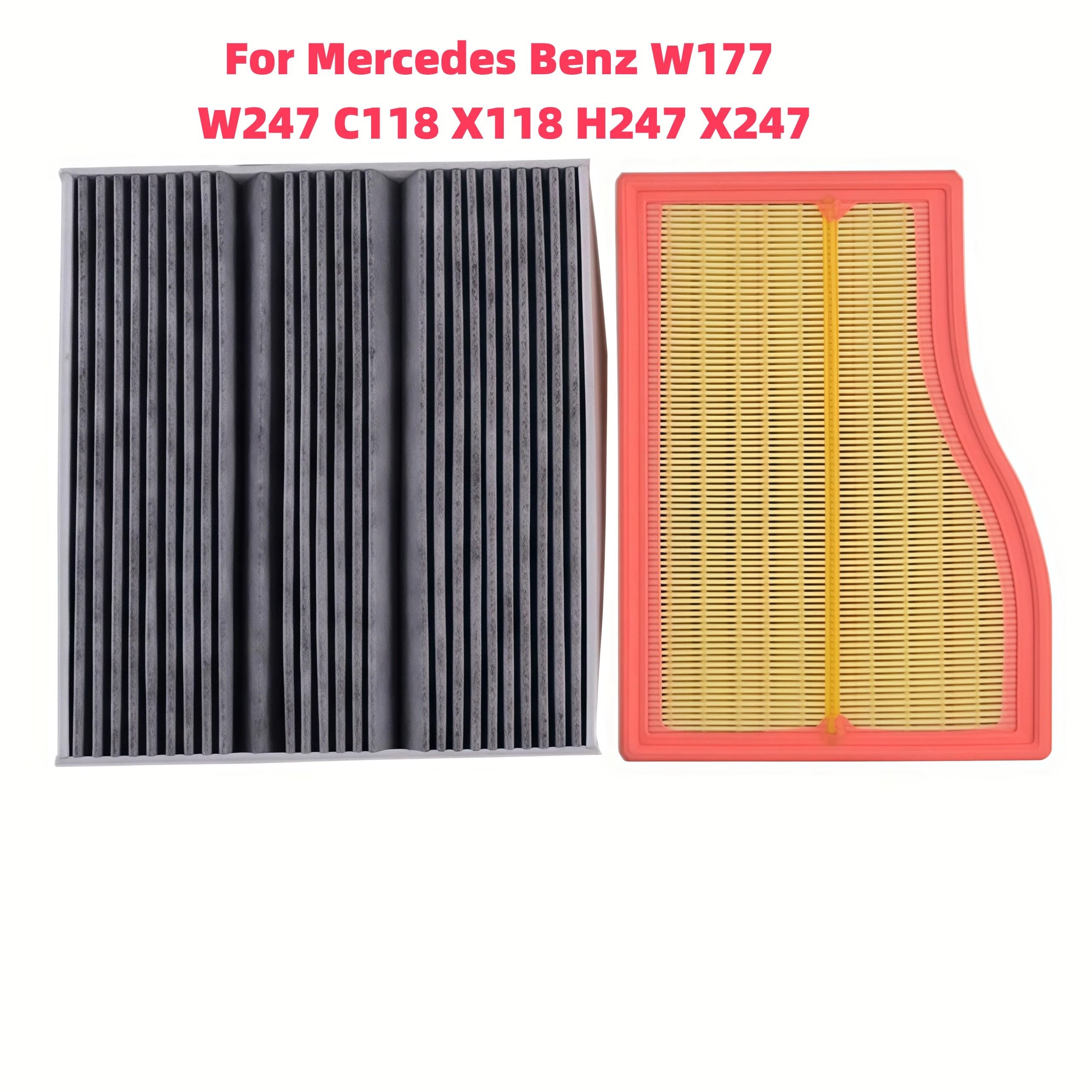 Premium Cabin Air Filter – Activated Carbon & Dust Filtration – Precision Fit for Mercedes A, B, CLA & GLA Class