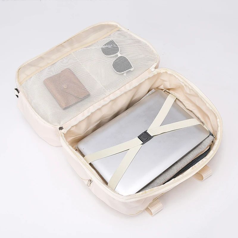 Extendable Travel Duffle Bag - Expandable Travel Bag Carry-On with Multi-Layer Storage for Weekend Trips