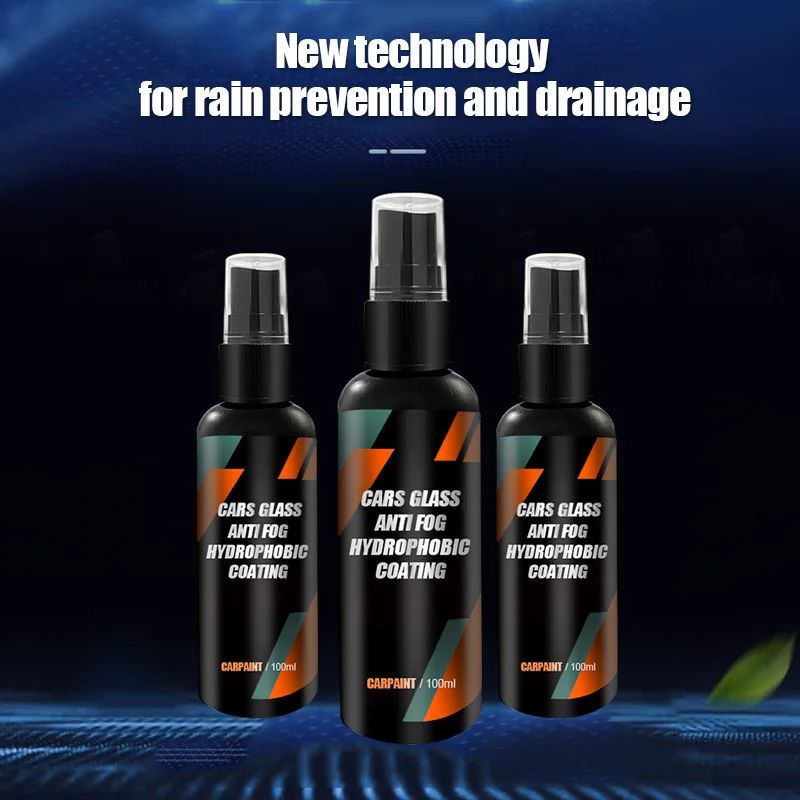 Car Glass Anti-Rain Nano Coating Hydrophobic Spray
