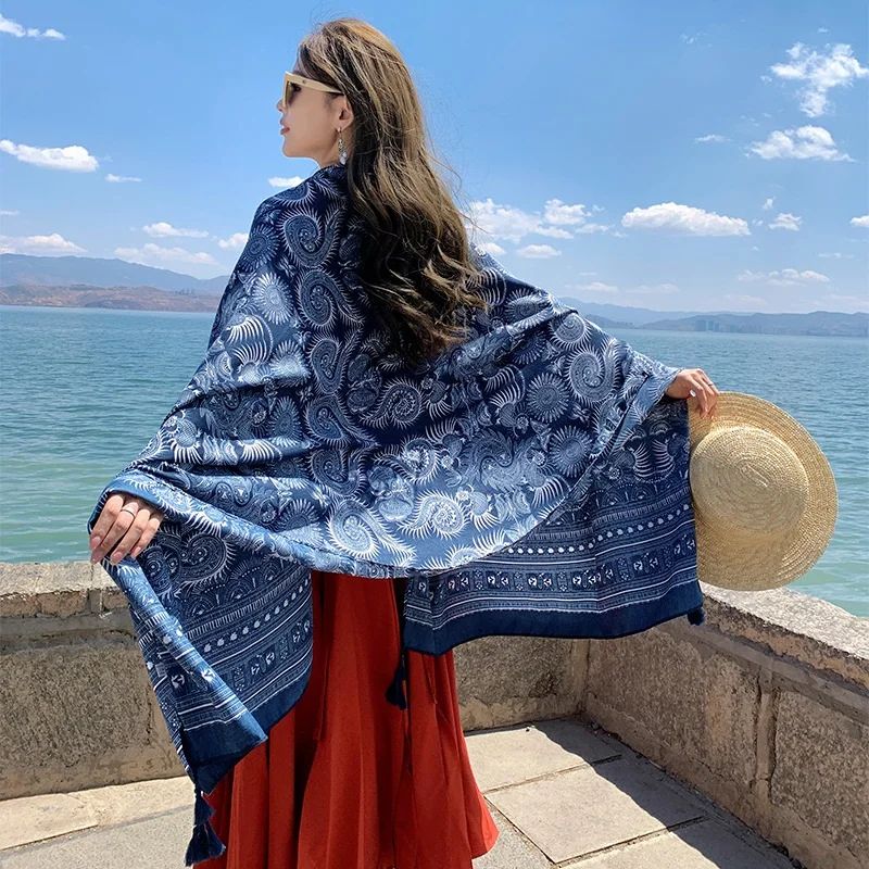 Large Beach Sarong Shawl Wrap Scarf
