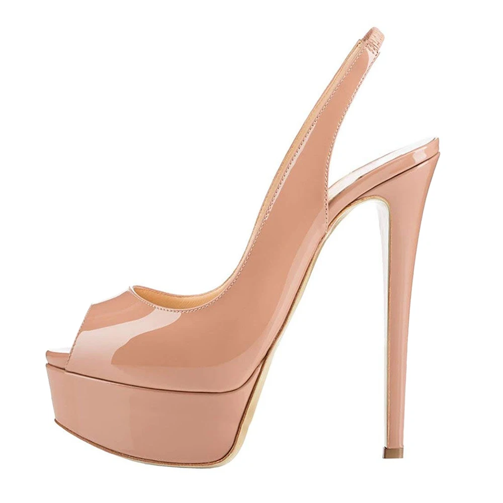 Sexy Open Toe Platform Sandals, New Women Sandals, High Heels, Gladiator Party Dress Shoes, Red Wedding Shoes