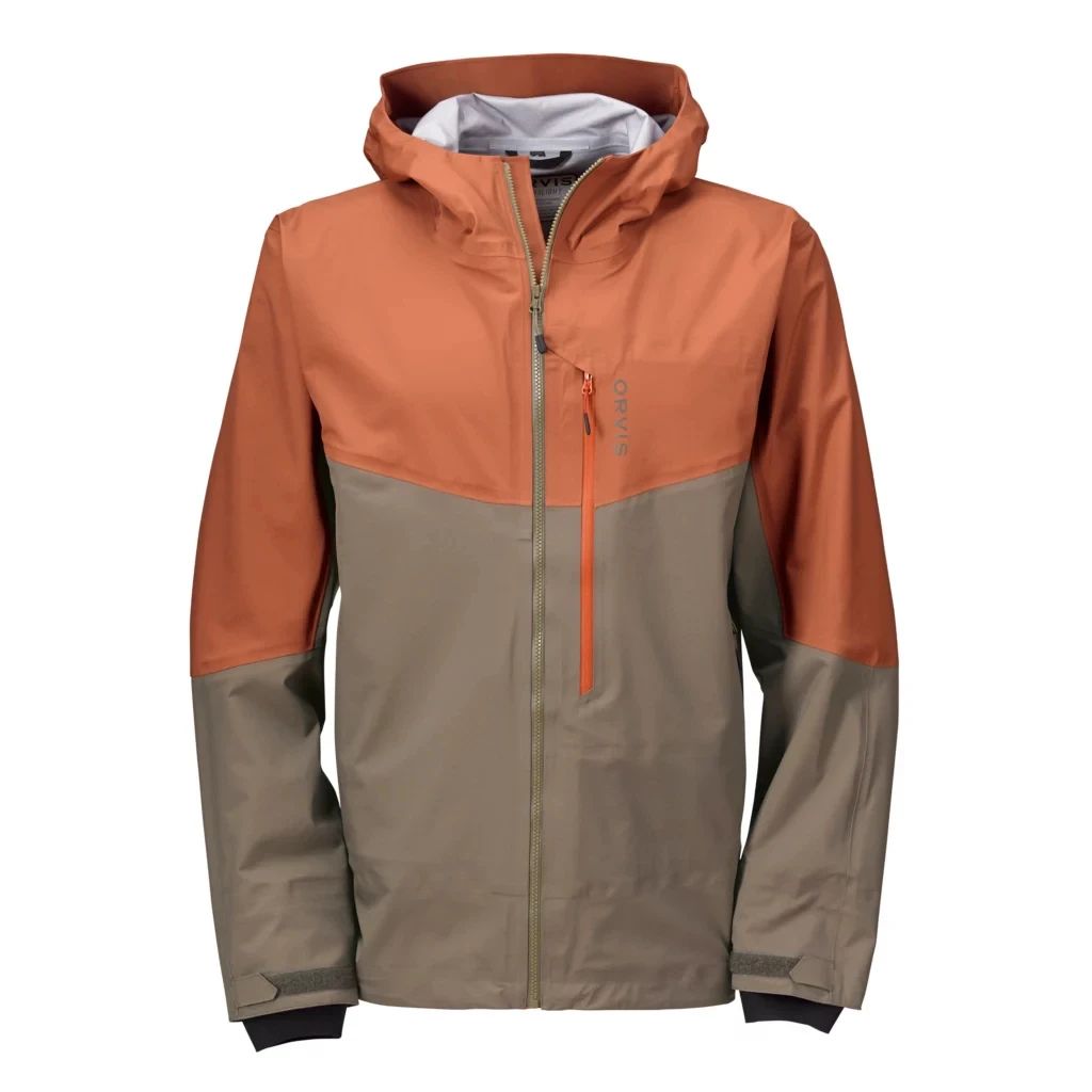 Mens Ultralight 3L Waterproof Wading Jacket Breathable Outdoor Rain Coat