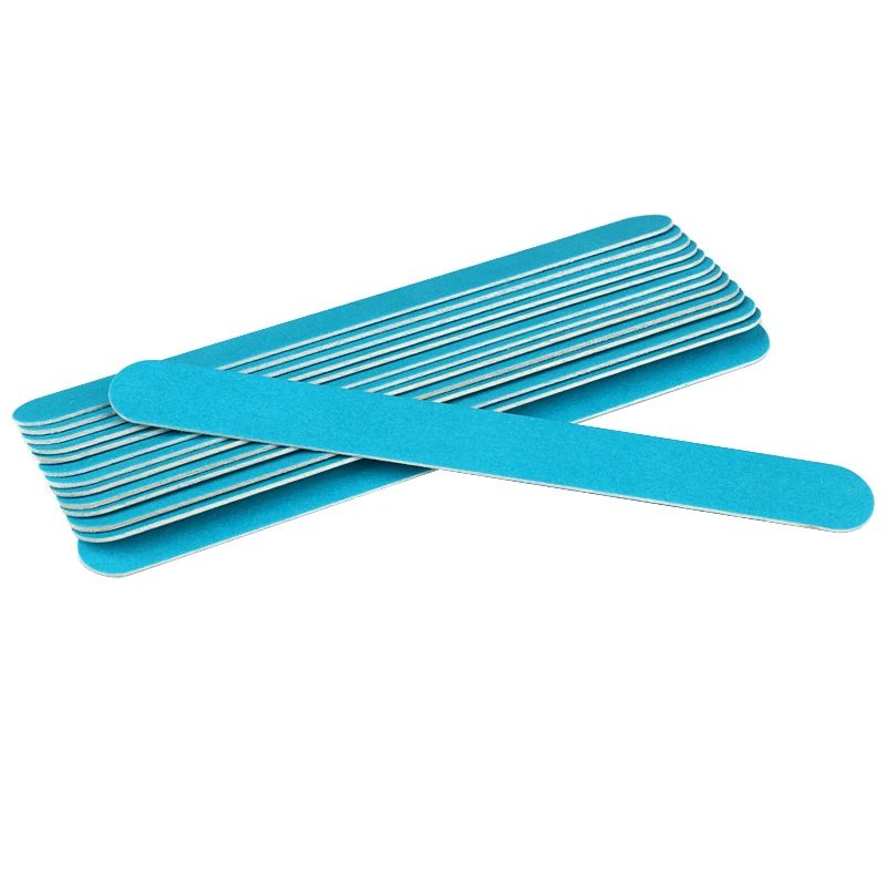 Wooden Nail Files Professional Manicure Pedicure Sanding File Set 20 Pack