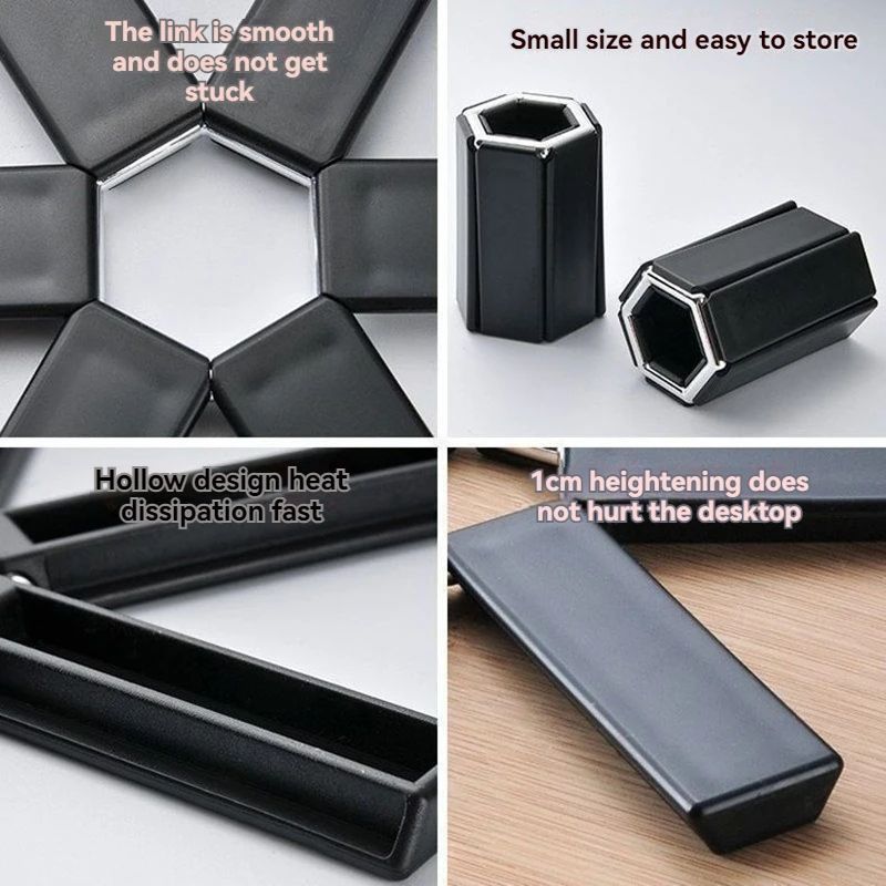2024 Folding Heat-Insulation Pot Mat and Kitchen Coaster