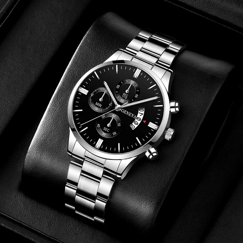 Fashion Men Watch Luxury Quartz Wrist Watch, Business Watches Man Clock, Male Bracelet Wrist watch