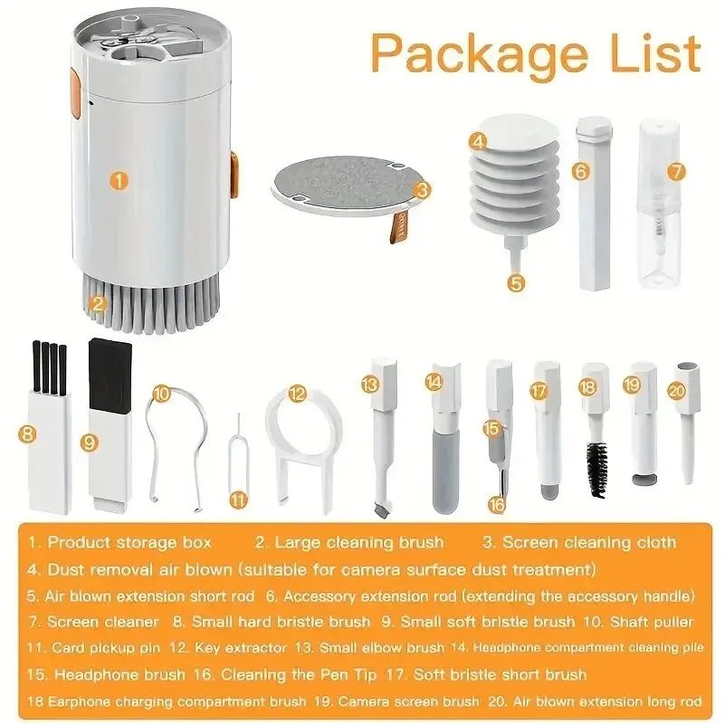 20 in 1 Electronic Device Cleaning Tool Set