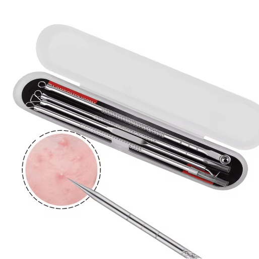 ClearPoint Ultra Fine Blackhead and Pimple Remover Tweezers Set