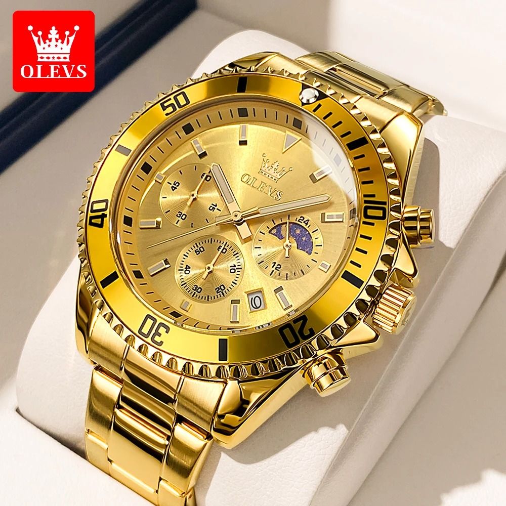 OLEVS 2870 Men Chronograph Quartz Watch