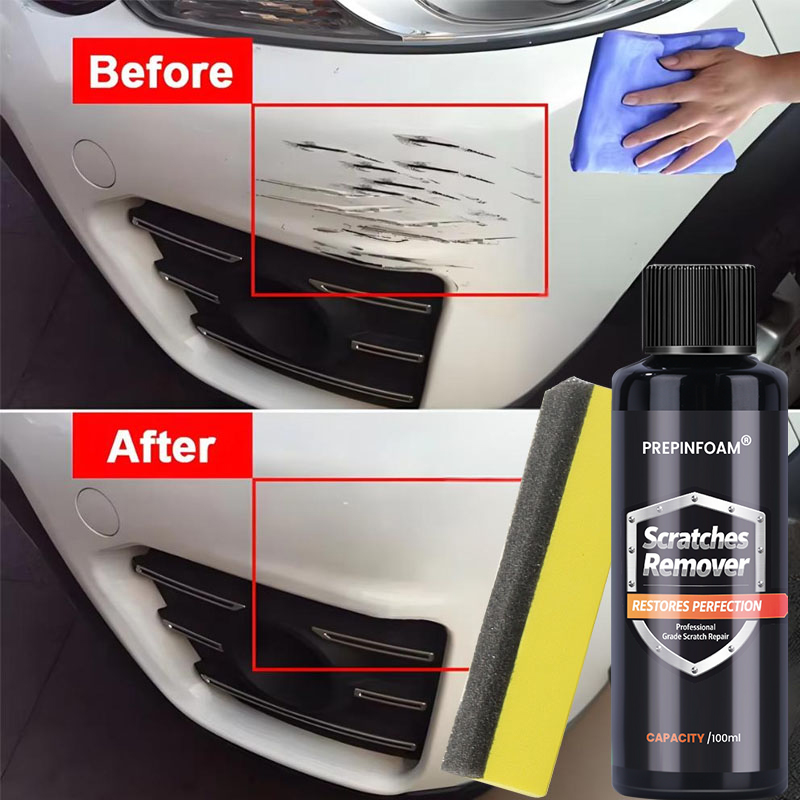 Car Scratch Remover & Swirl Repair Kit Auto Body Polishing & Anti Scratch Wax